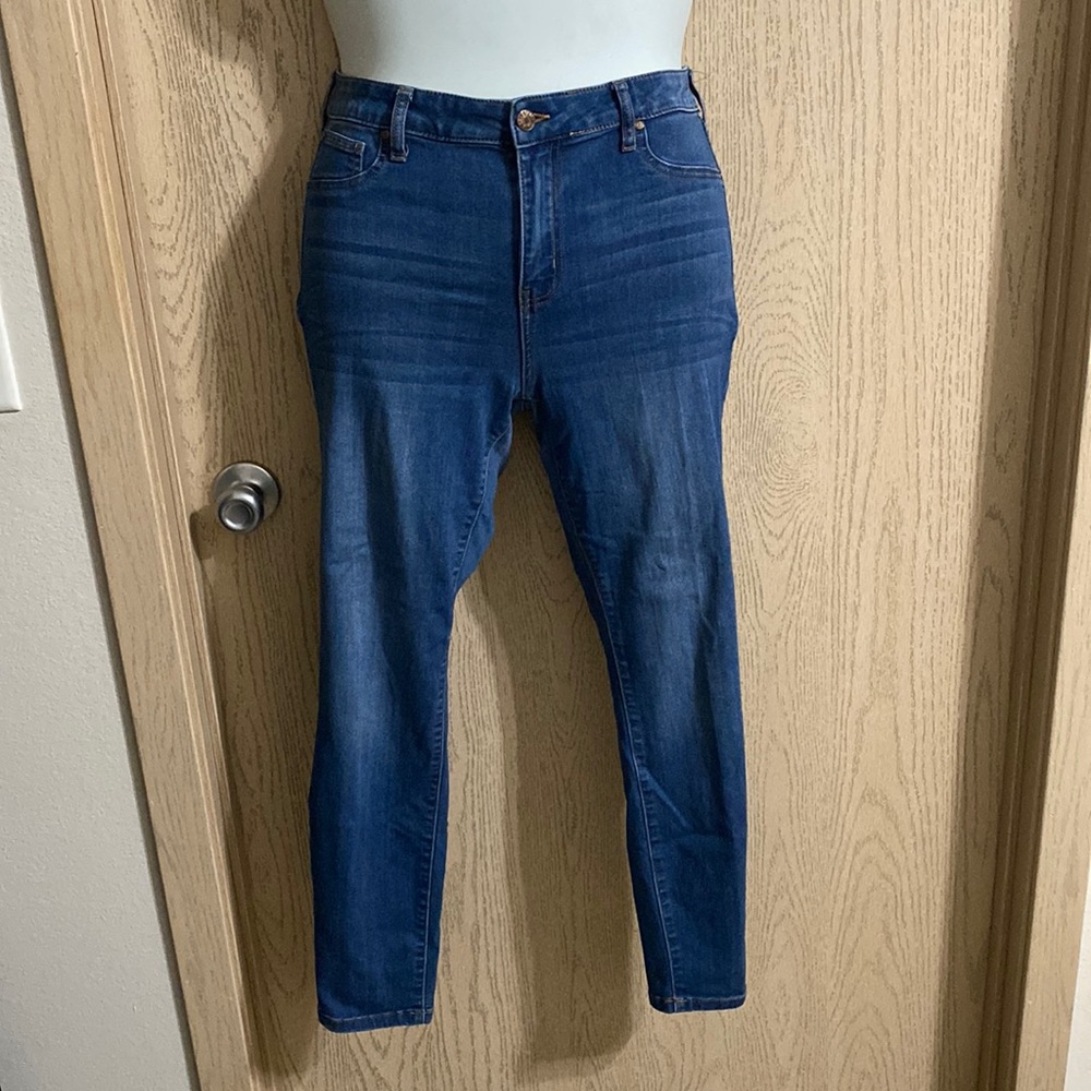 Altar’d state size 13/31 jeans denim blue stretchy high waist